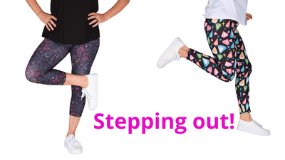 The Natopia Guide to Stepping out of your comfort zone with colourful leggings!