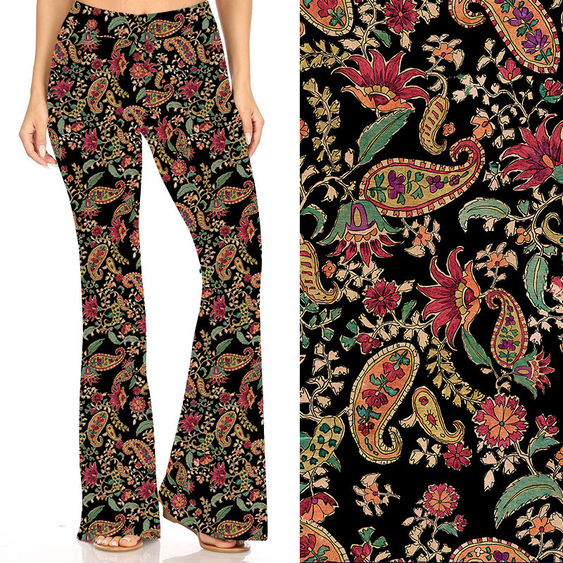 Pure Paisley Deluxe Bell Bottoms