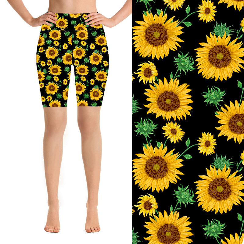 Sunflower 2 Deluxe Shorts - natopia