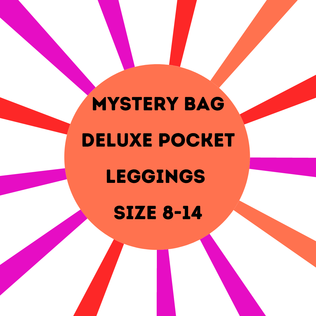 Mystery Bag Deluxe Pocket Leggings Size 8-14