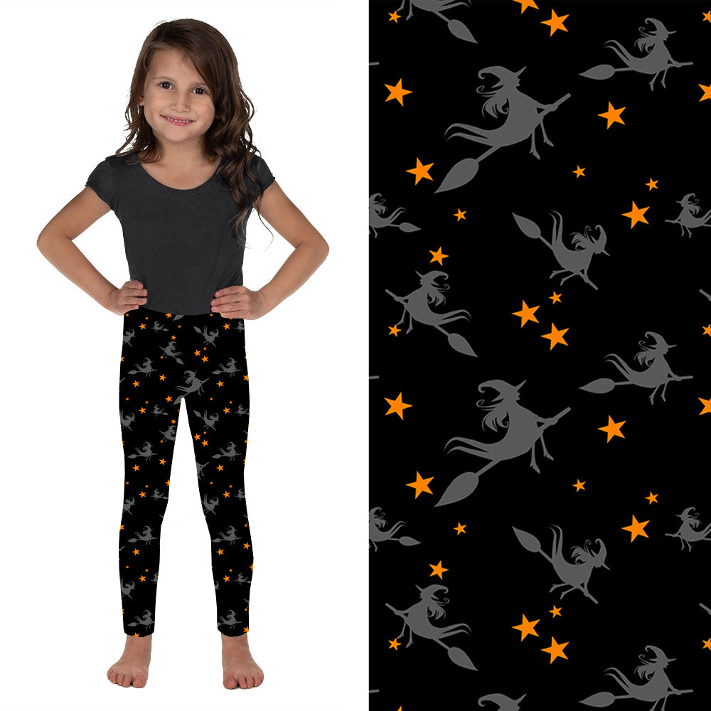 Witch Way Deluxe Kids Leggings