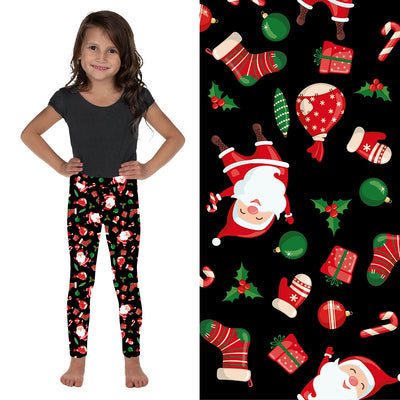 Jolly Santa Deluxe Leggings Kids