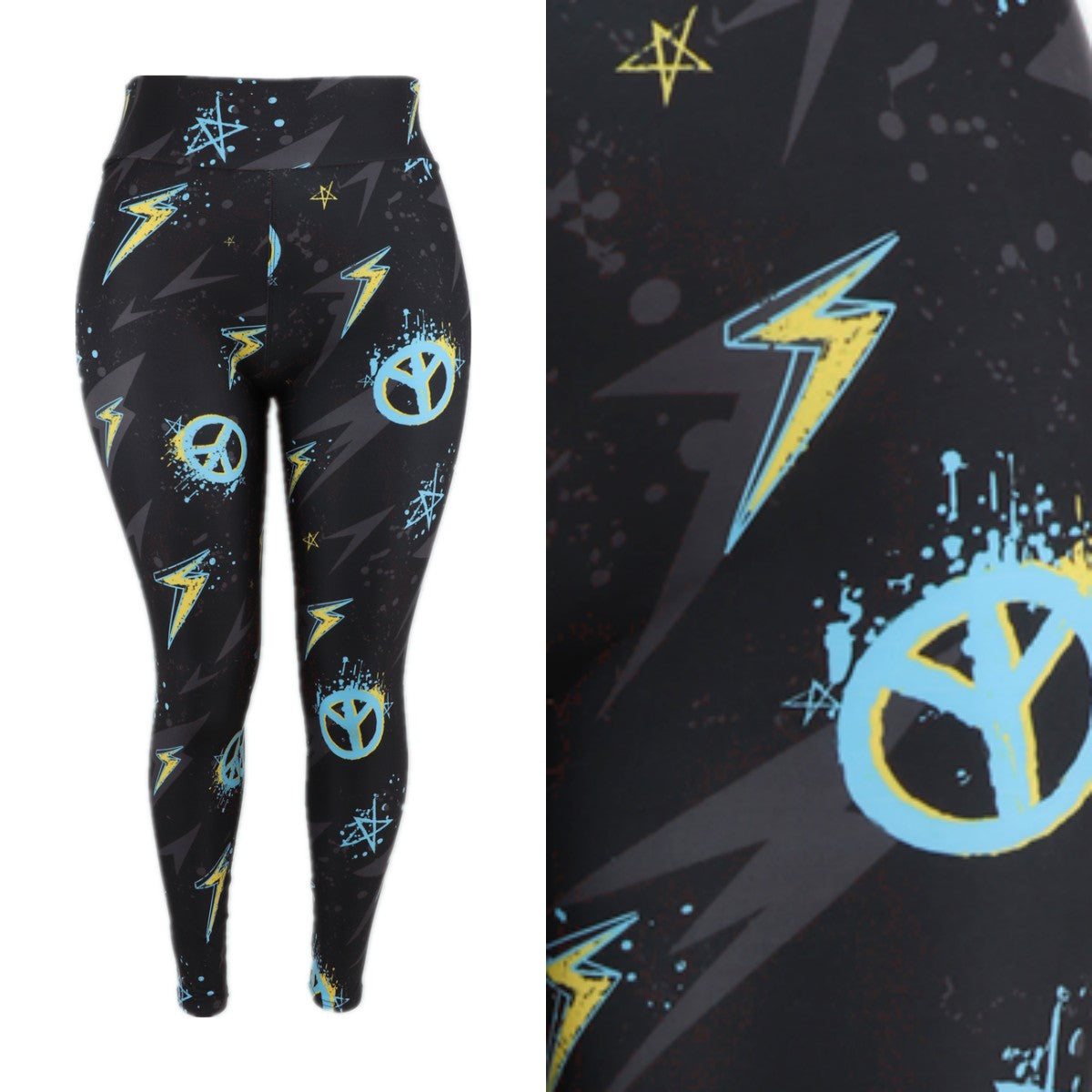 Flashes of Peace Ultimate Leggings