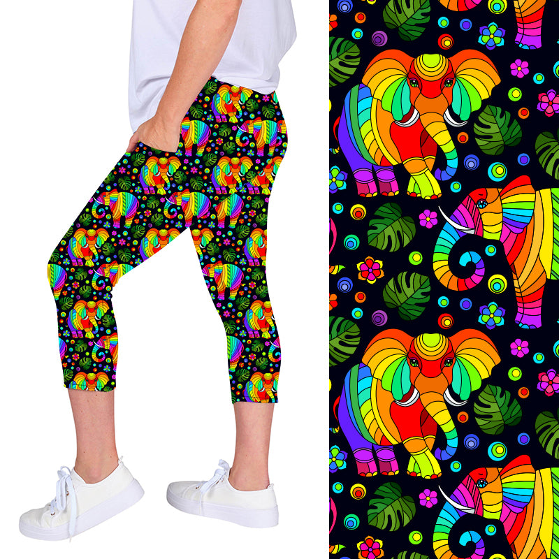 Rainbow Stampede Deluxe Pocket Capri