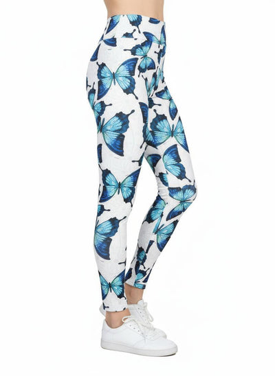 Butterfly Blue Ultimate Leggings