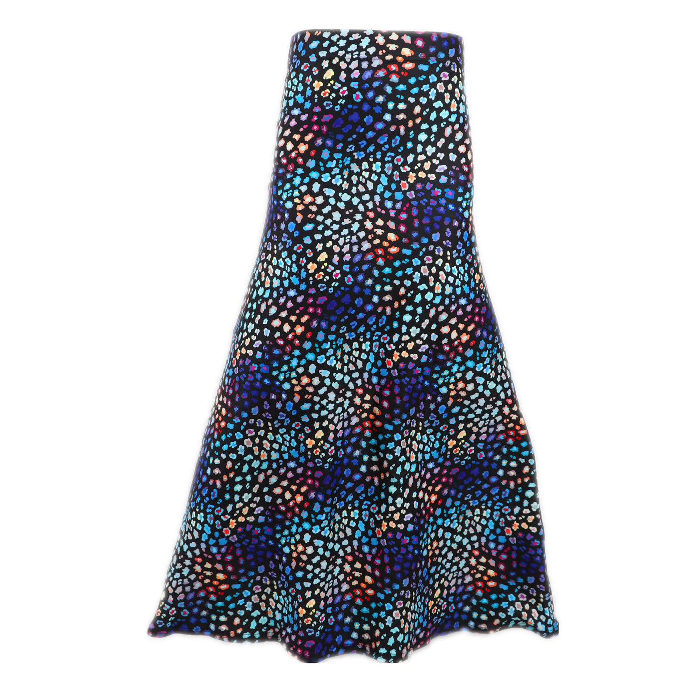 Electric Leopard Maxi Skirt