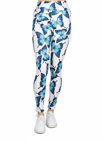 Butterfly Blue Ultimate Leggings