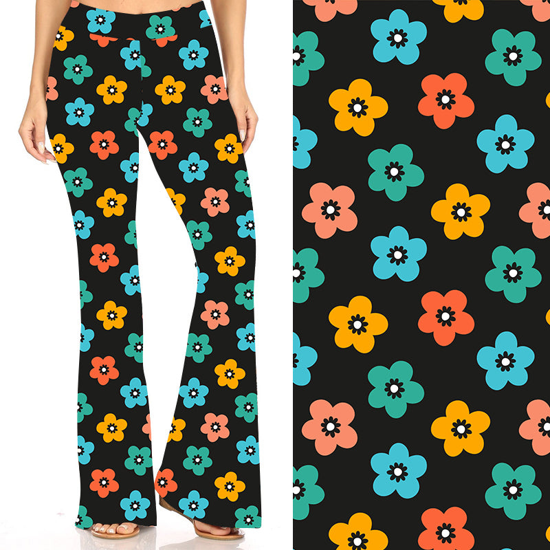 Life is a Flower Deluxe Bell Bottoms