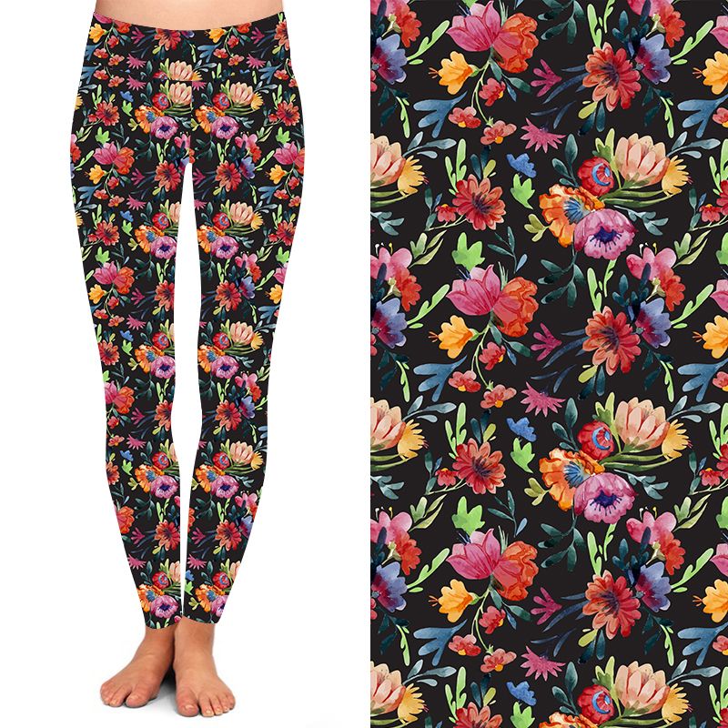 Floral Queen Deluxe Leggings