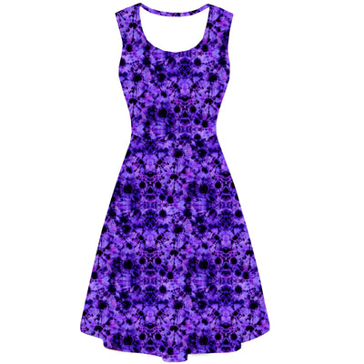 Purple Haze Sleeveless Deluxe Pocket Dress