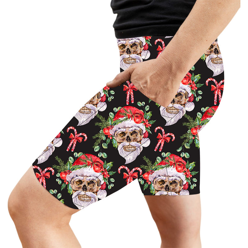 Jolly Bones Christmas Deluxe Pocket Shorts