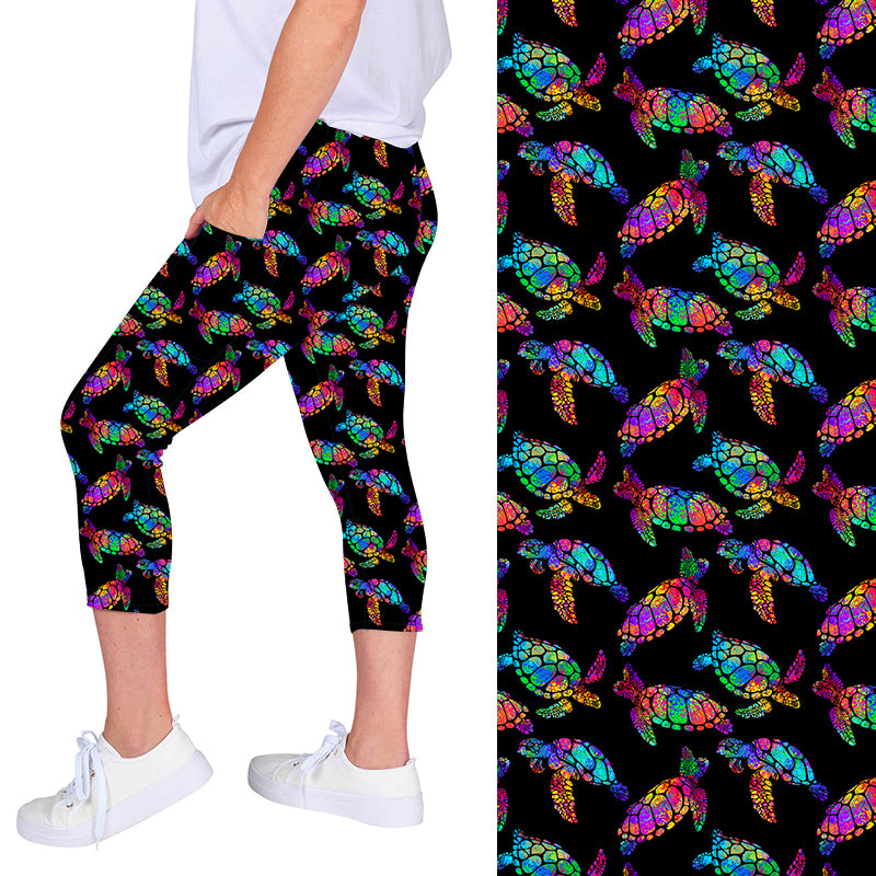 Turtle Community Deluxe Pocket Capri – natopia