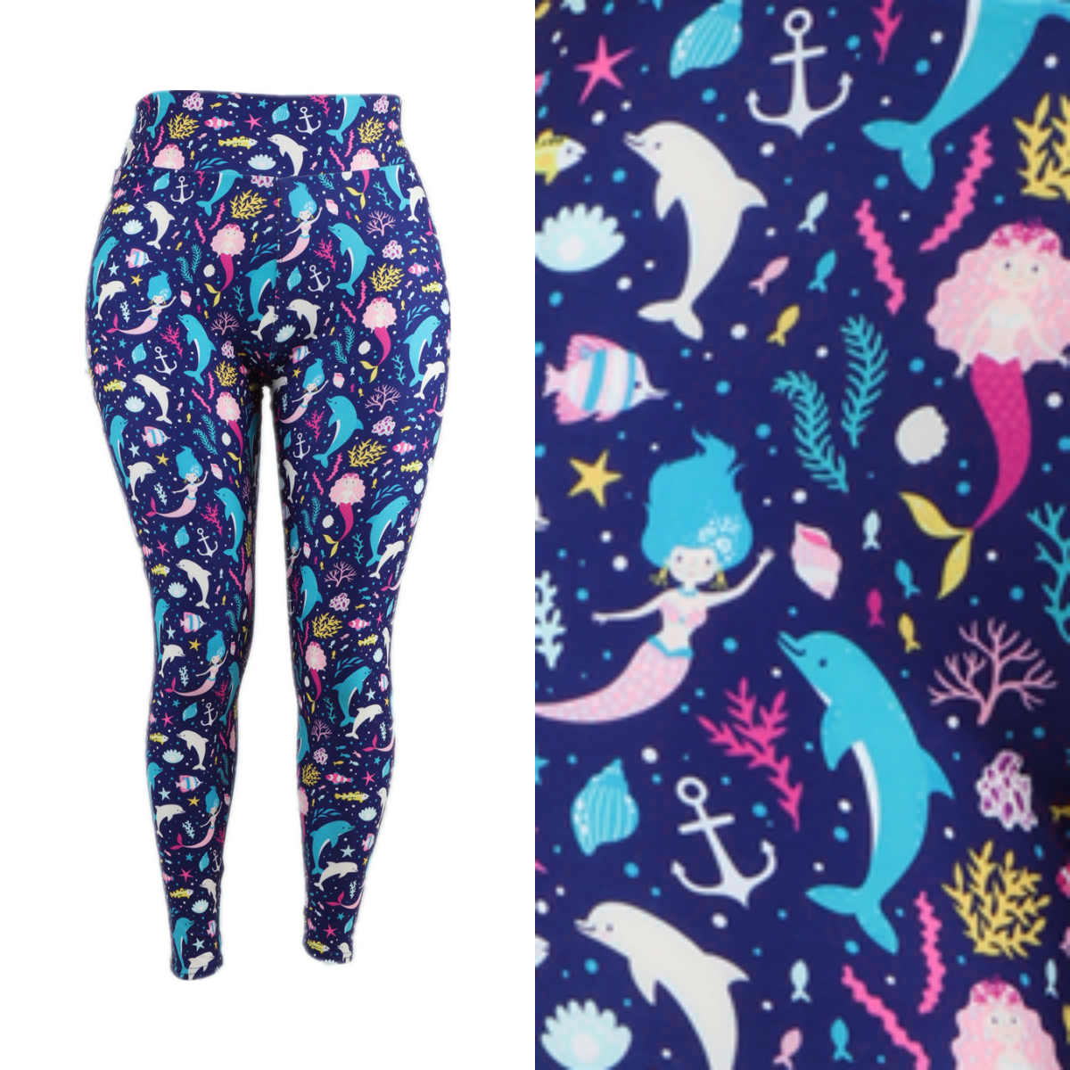 Mermaids and Friends Ultimate Leggings