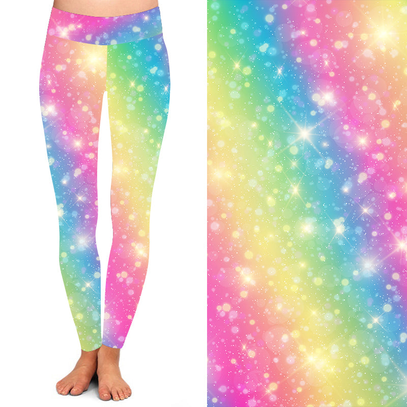 Unicorn Sprinkle Deluxe Leggings