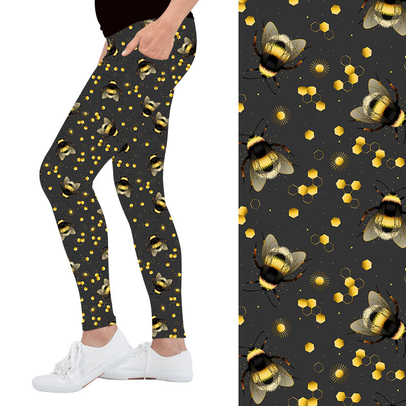 Bee Kind Deluxe Pocket Leggings