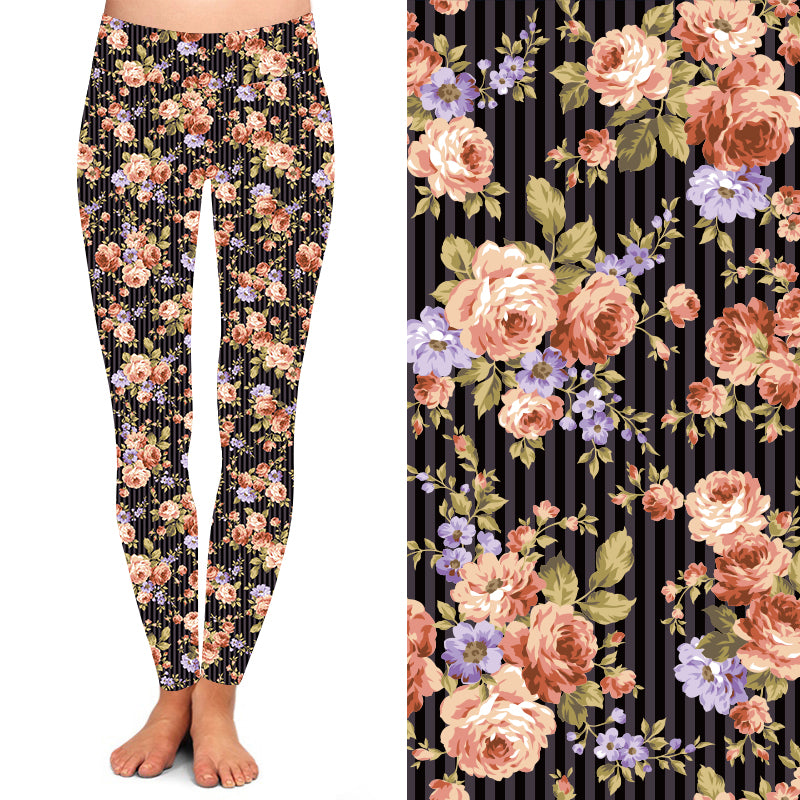 Days of Bouquets Deluxe Leggings