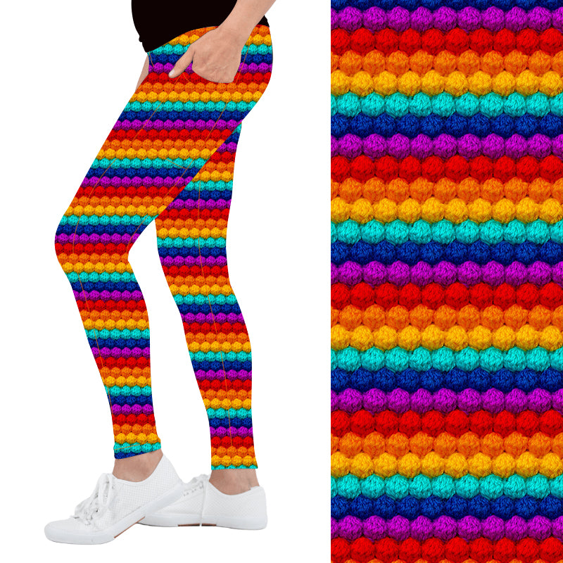 Crochet Canvas Deluxe Pocket Leggings