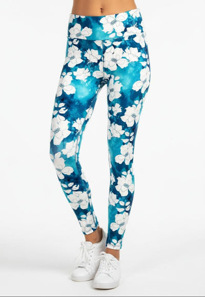 White Floral Ultimate Leggings
