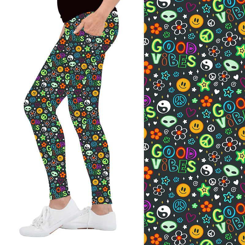 Good Vibes and Times Deluxe Pocket Leggings