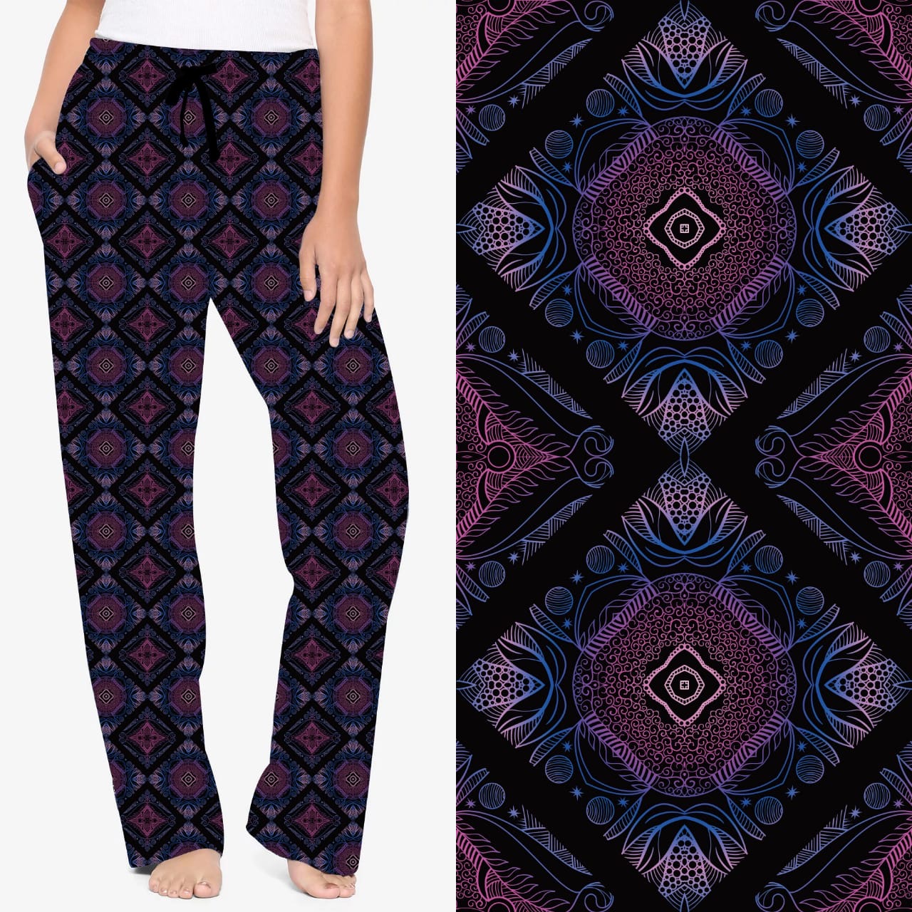 Midnight Mosaic Lounge Pants