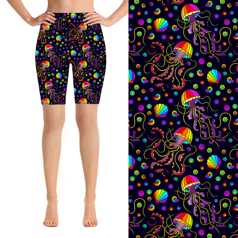 Rainbow Jellyfish Deluxe Shorts