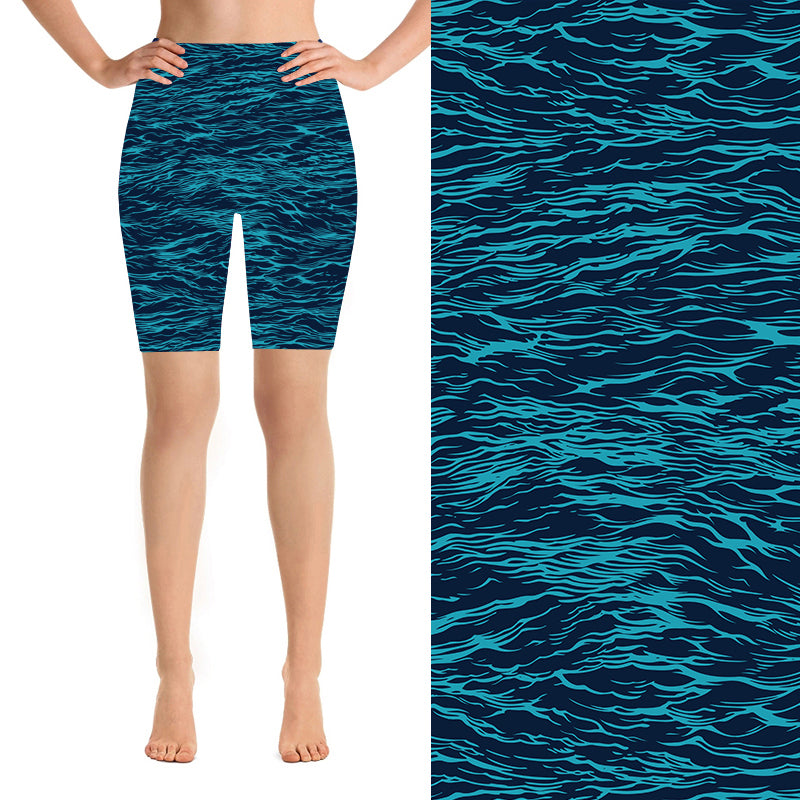 Sea Waves Deluxe Shorts