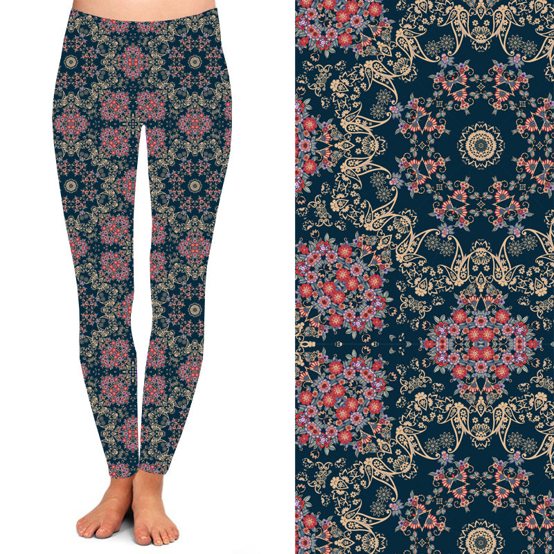 Harmony Mandala Deluxe Leggings