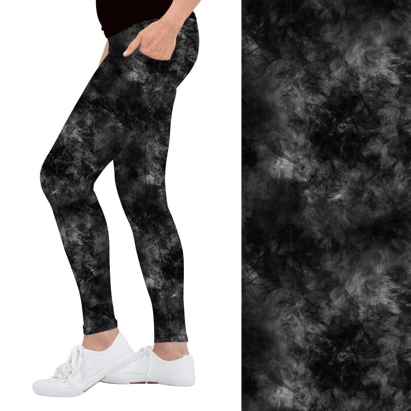 Smoky Shadows Deluxe Pocket Leggings