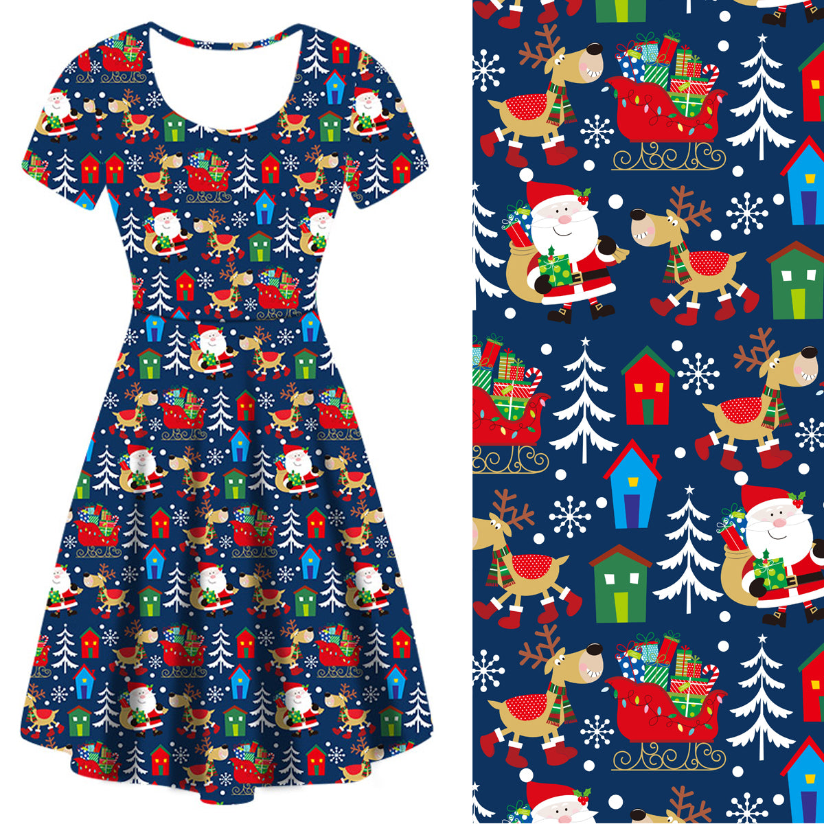 Jingle Bell Jubilee Deluxe Pocket Dress