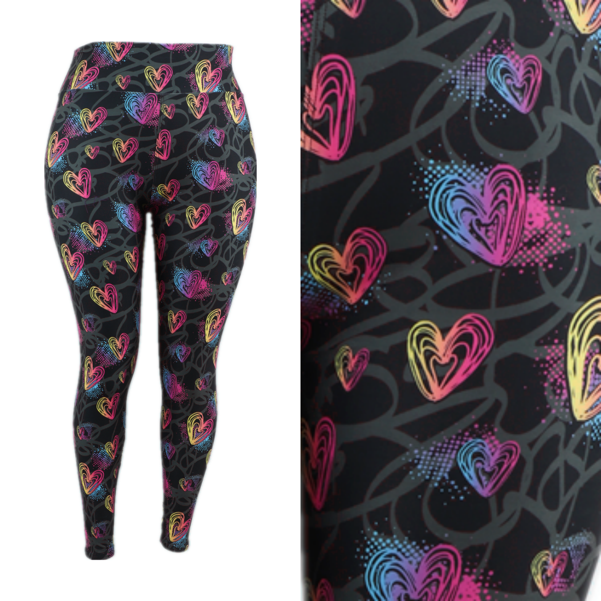 Crazy Heart Ultimate Leggings