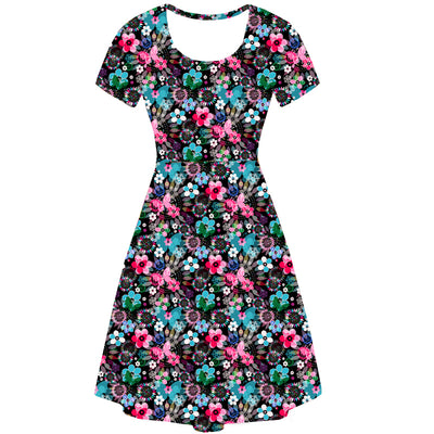 Butterfly Garden Deluxe Pocket Dress