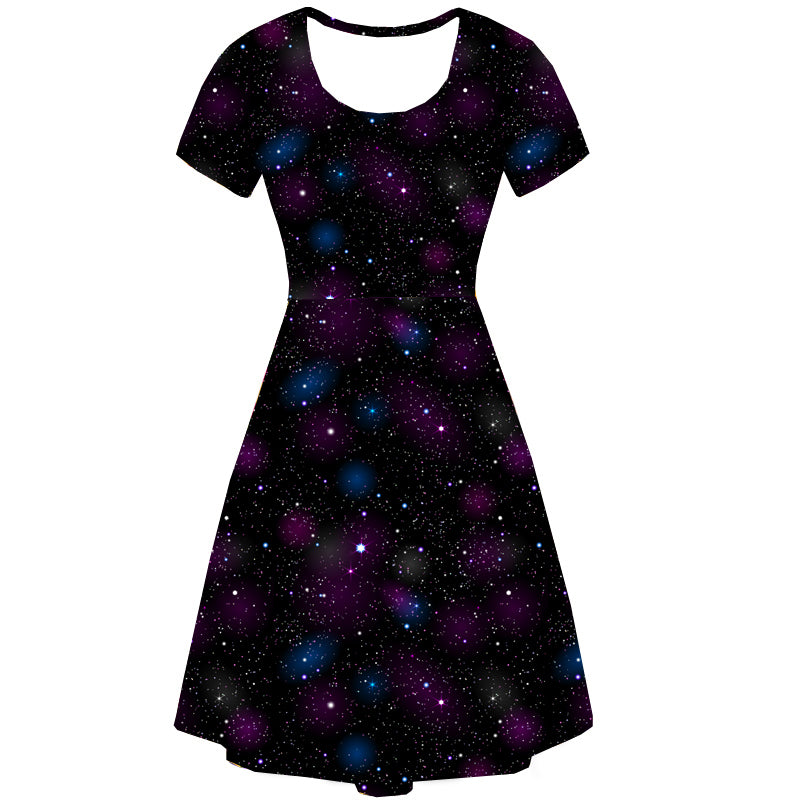 Galaxy Glow Deluxe Pocket Dress