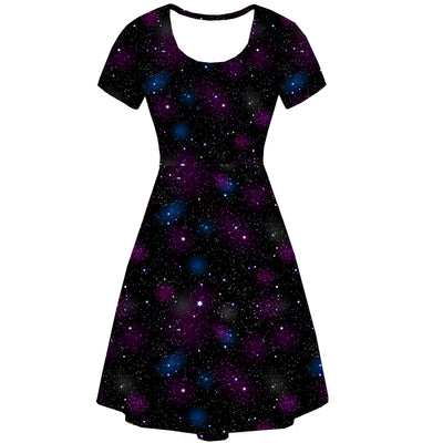 Galaxy Glow Deluxe Pocket Dress