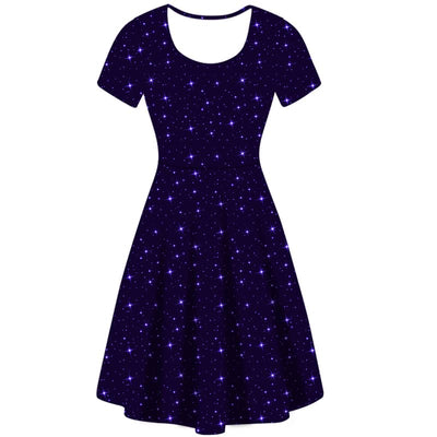 Midnight Galaxy Deluxe Pocket Dress