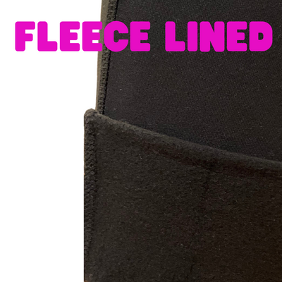 Navy Fleece Pocket Leggings