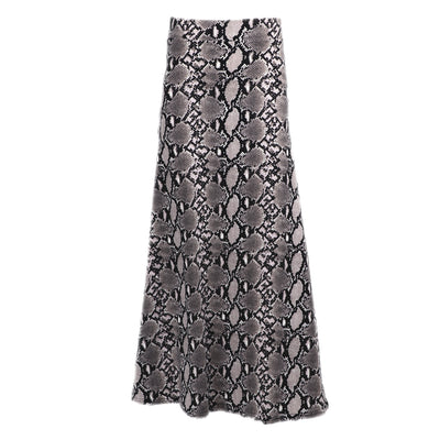Silver Serpent Maxi Skirt