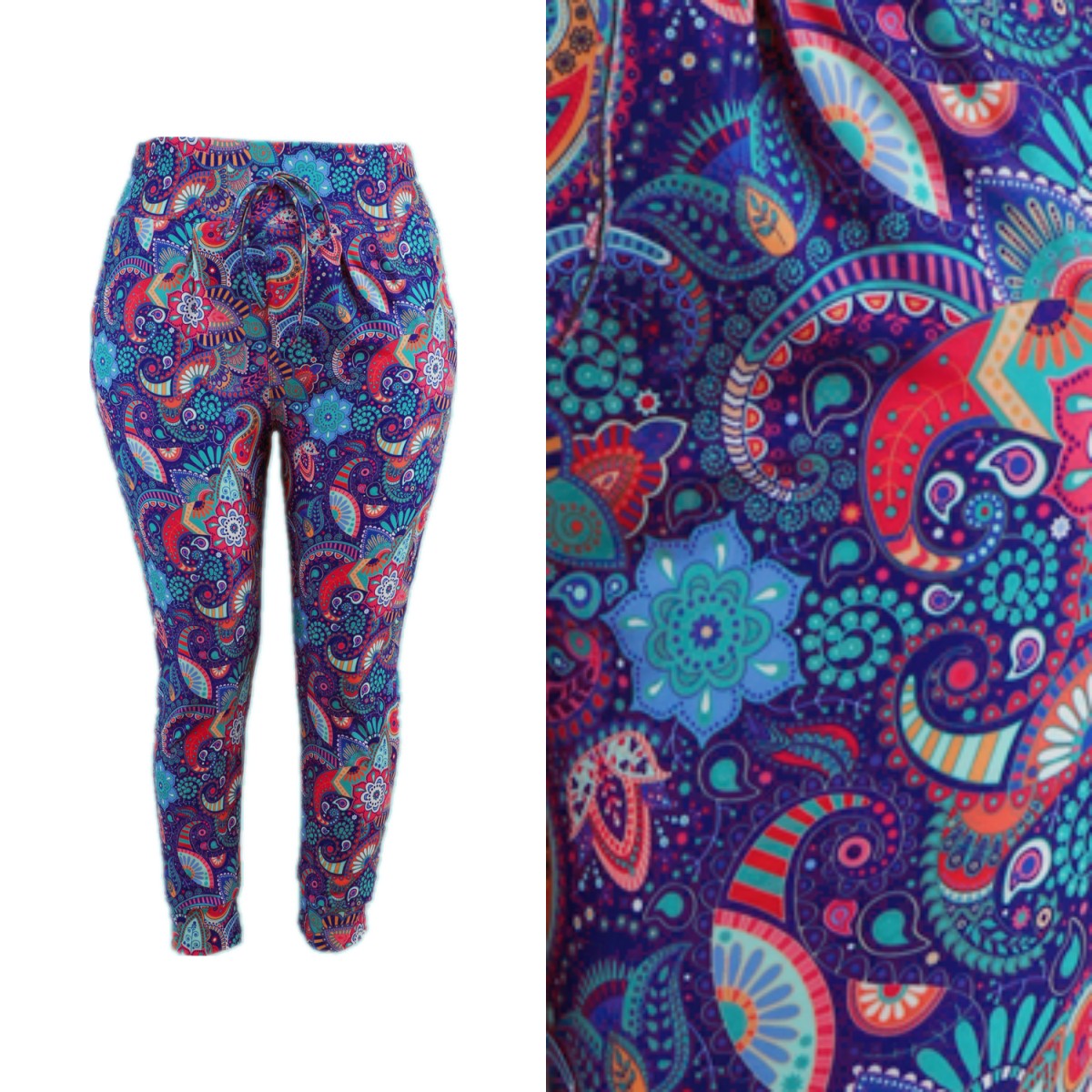 Paisley Punch Joggers