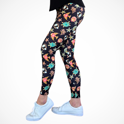 Ocean Jewels Deluxe Leggings