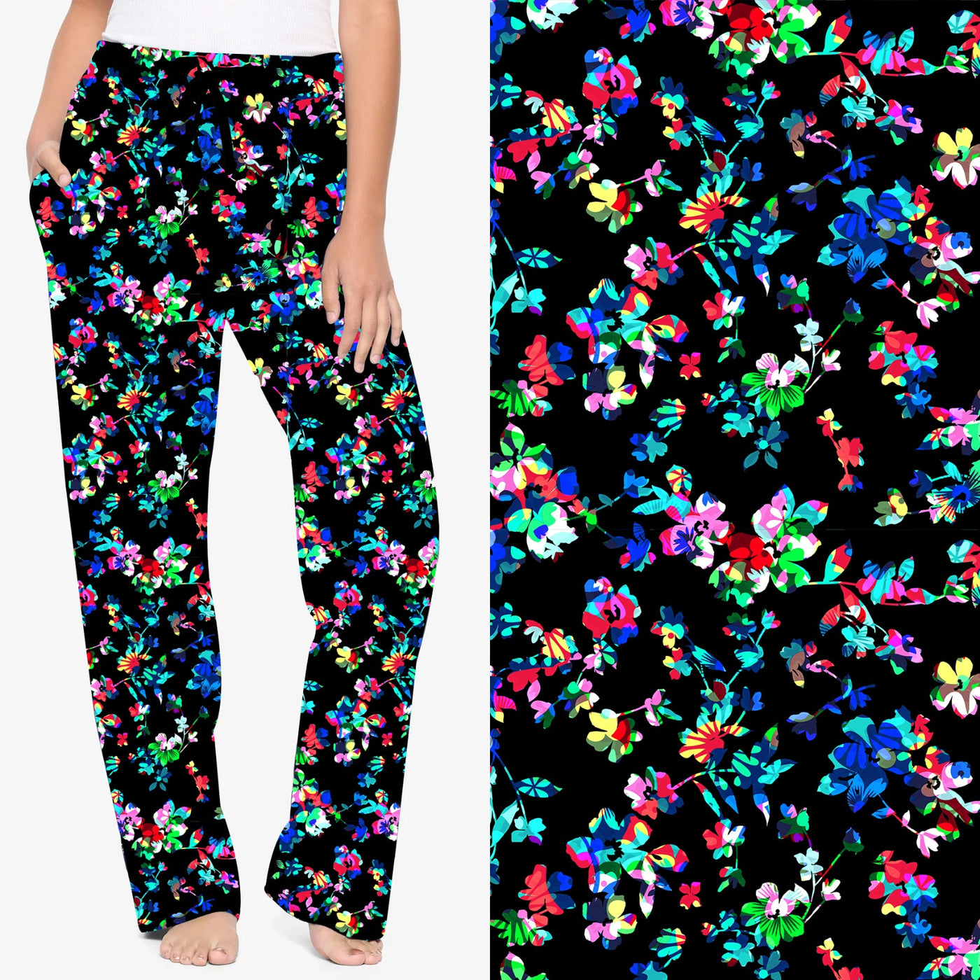 Floral Flash Lounge Pants