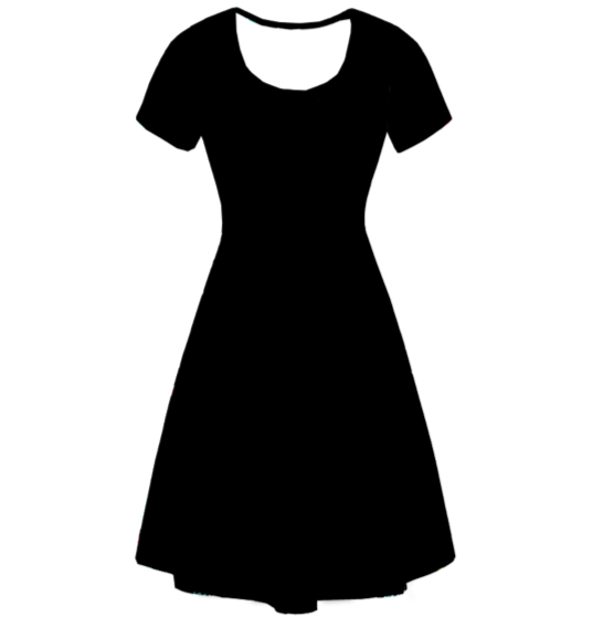 Black Deluxe Pocket Dress