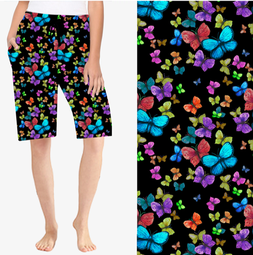 Radiant Butterfly Lounge Shorts