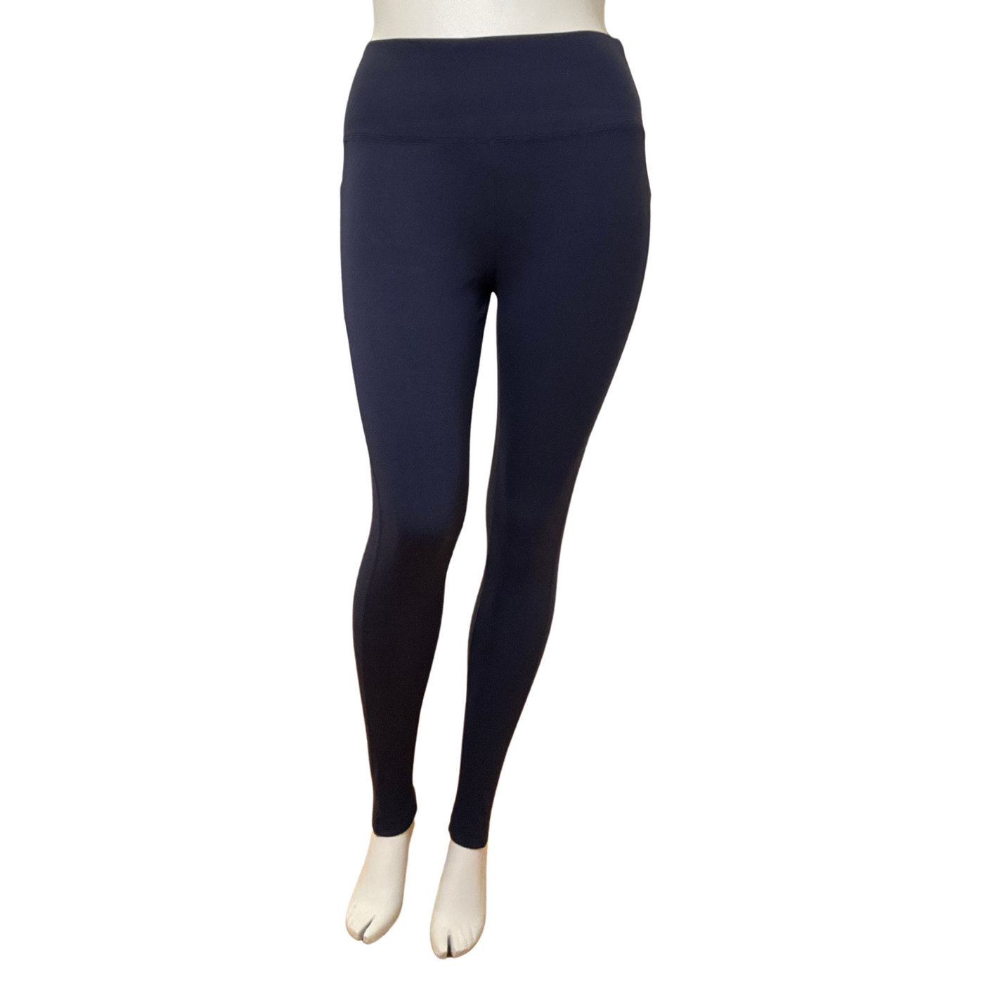 Navy Fleece Pocket Leggings natopia