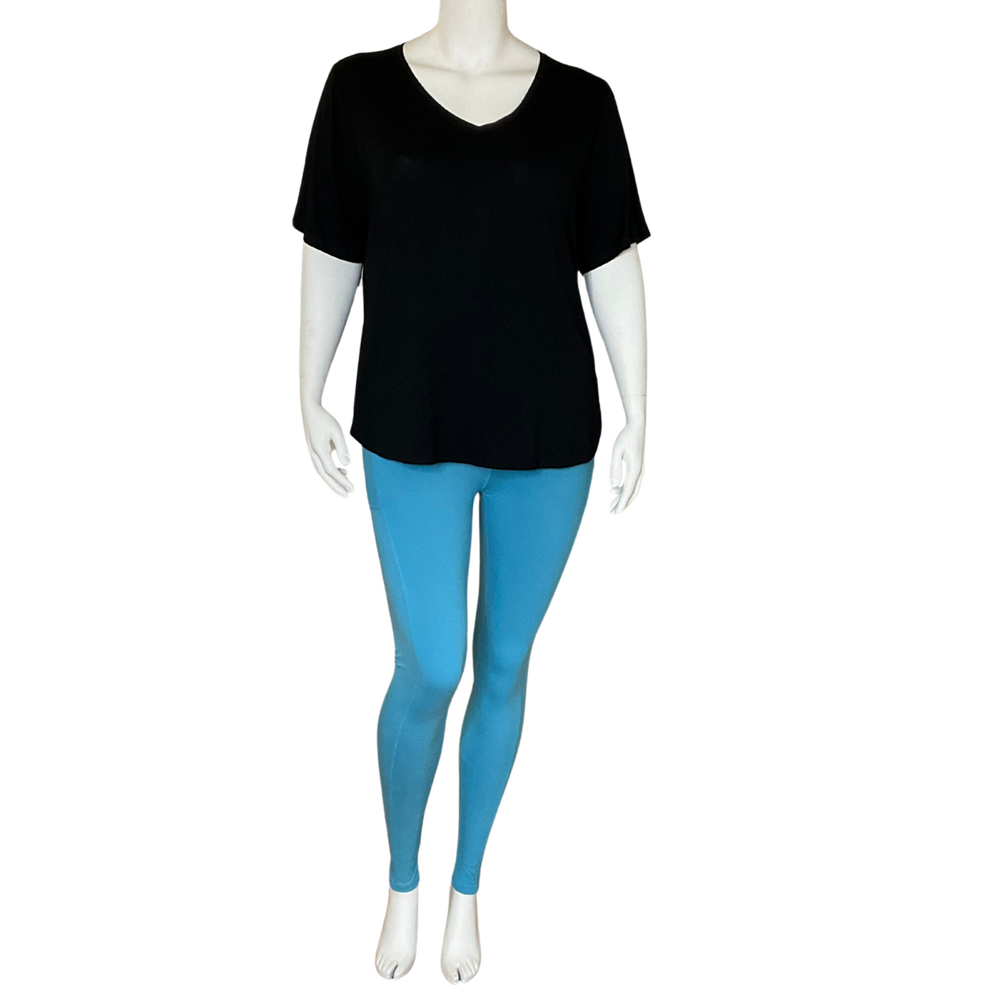 Blue Colour Collection Pocket Leggings