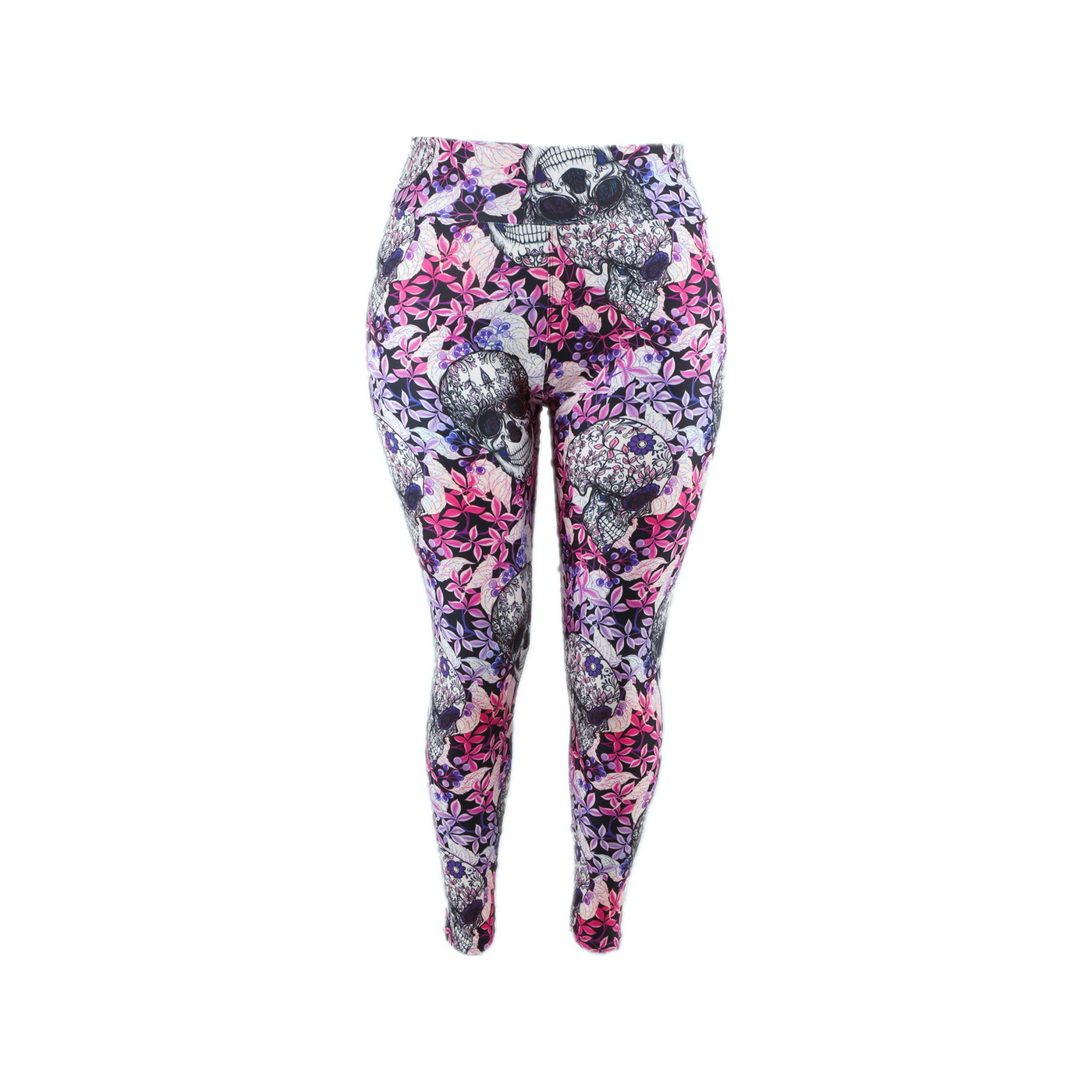 Floral Skulls Ultimate Leggings