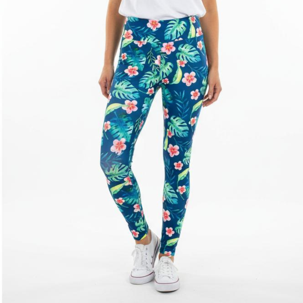 Tropical Island Dreams Ultimate Leggings