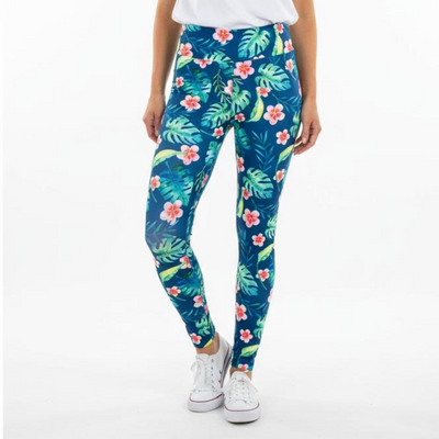 Tropical Island Dreams Ultimate Leggings