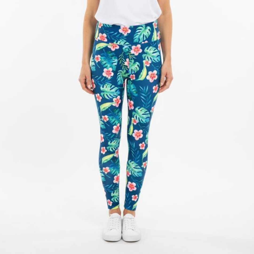 Tropical Island Dreams Ultimate Leggings