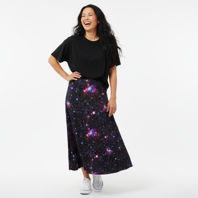 Cosmic Queen Maxi Skirt