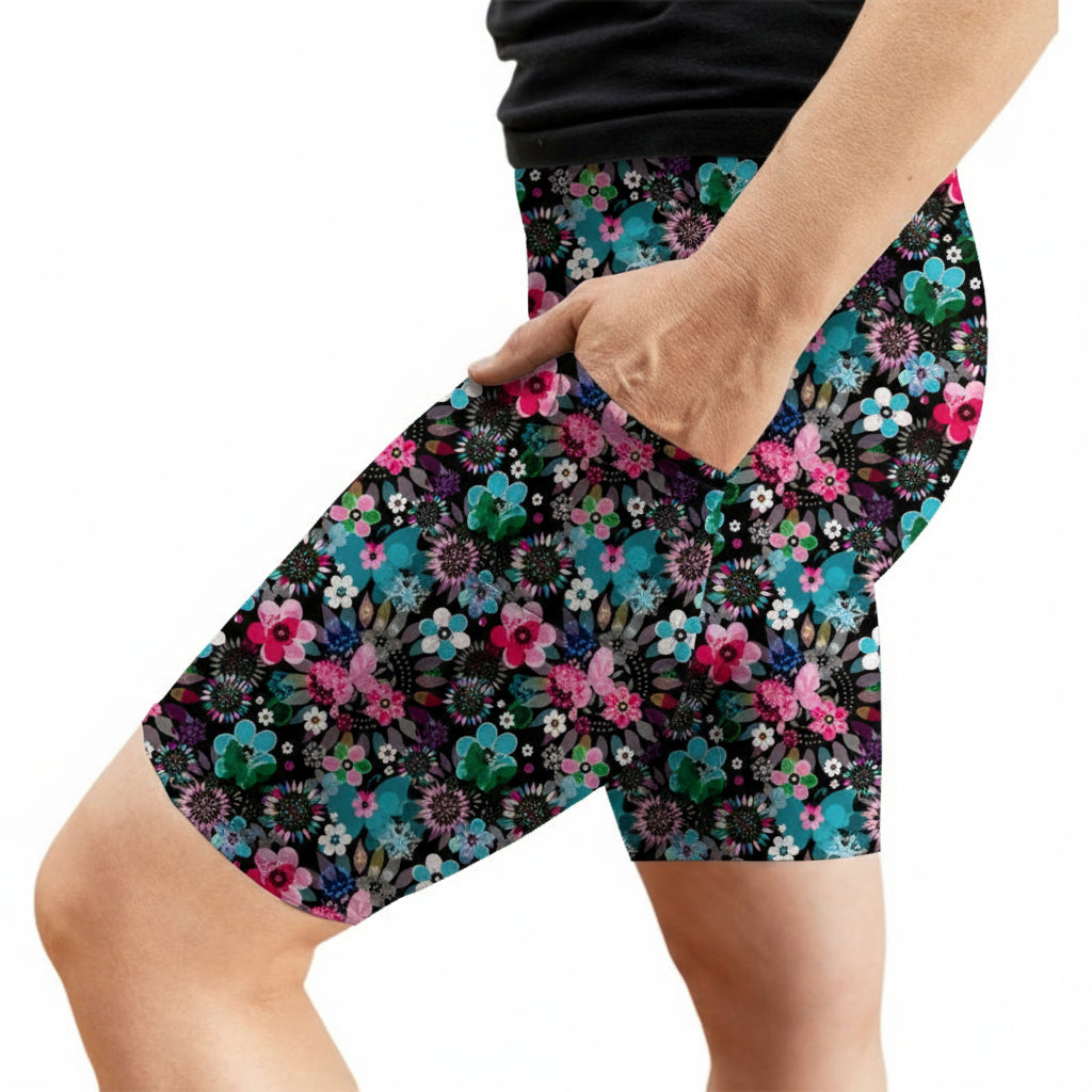 Butterfly Garden Deluxe Pocket Shorts