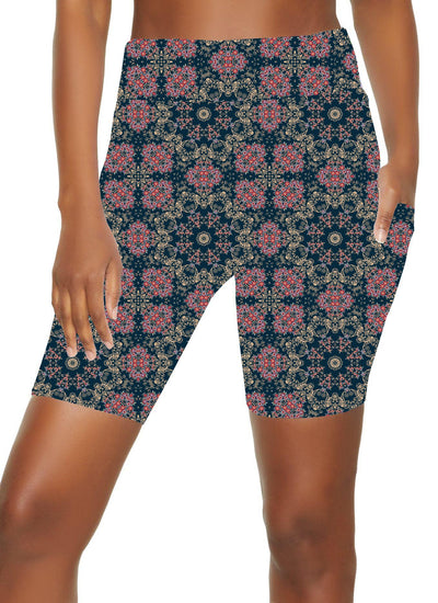 Harmony Mandala Deluxe Square Pocket Shorts